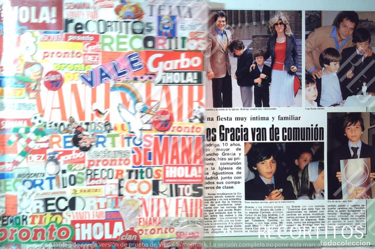Coleccionismo de Revistas y Peri&oacute;dicos: SANCHO GRACIA CURRO JIMENEZ DE COMUNION