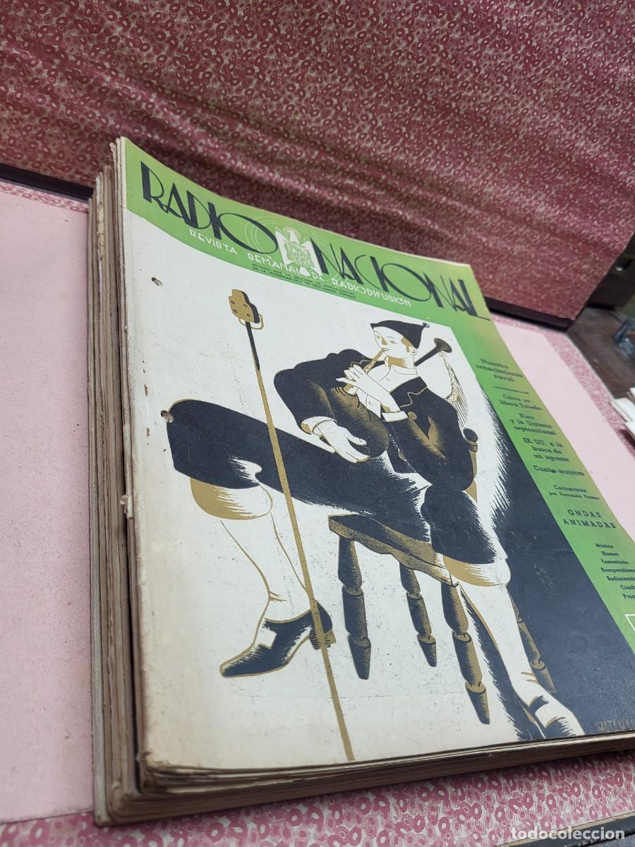 Collection Magazines and Newspapers: LOTE COLECCION REVISTAS RADIO NACIONAL RADIODIFUSION 1939 1941 FRANQUISMO