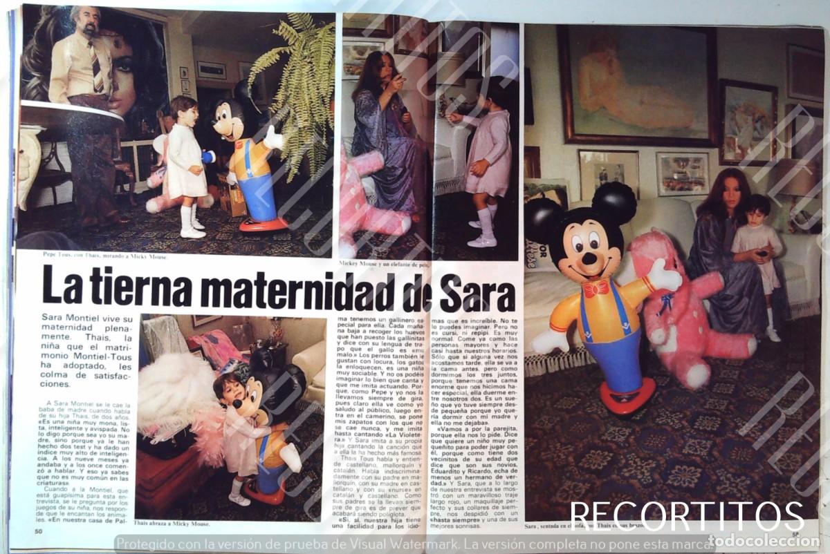 Coleccionismo de Revistas y Peri&oacute;dicos: SARA MONTIEL CON THAIS