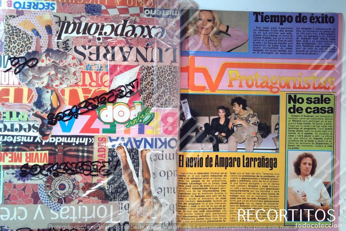 Coleccionismo de Revistas y Peri&oacute;dicos: GILBERT O'SULLIVAN EVA LEON AMPARO LARRA&Ntilde;AGA