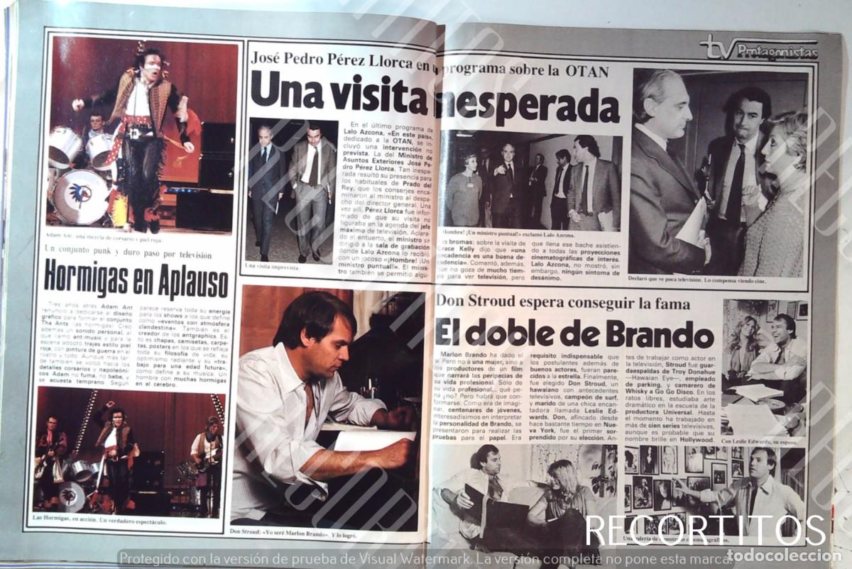 Coleccionismo de Revistas y Peri&oacute;dicos: ADAMAND THE ANTS PUNK DON STROUD APLAUSO JOSE PEDRO PEREZ LLORCA