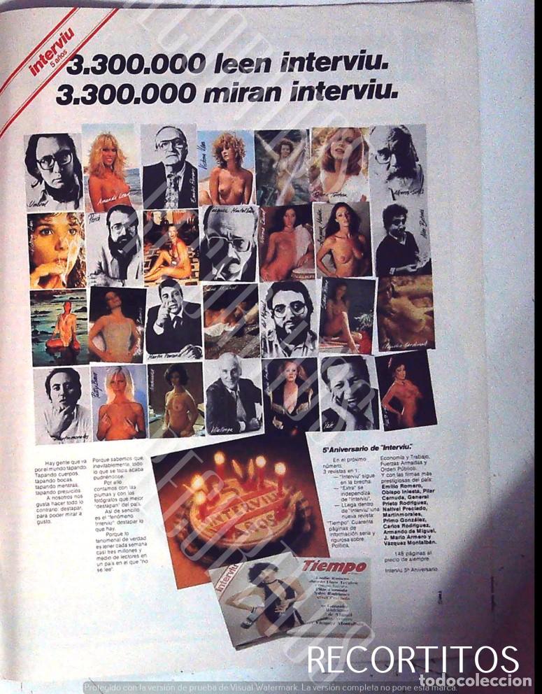 Coleccionismo de Revistas y Peri&oacute;dicos: URSULA ANDR3ESS SILVIA TORTOSA AMANDA LEAR PATTY PRAVO BO DEREK SARA MONTIEL AMPARO MU&Ntilde;OZ
