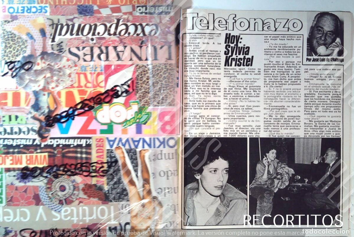 Coleccionismo de Revistas y Peri&oacute;dicos: SYLVIA KRISTEL EMMANUEL VILALONGA JOSE LUIS DE