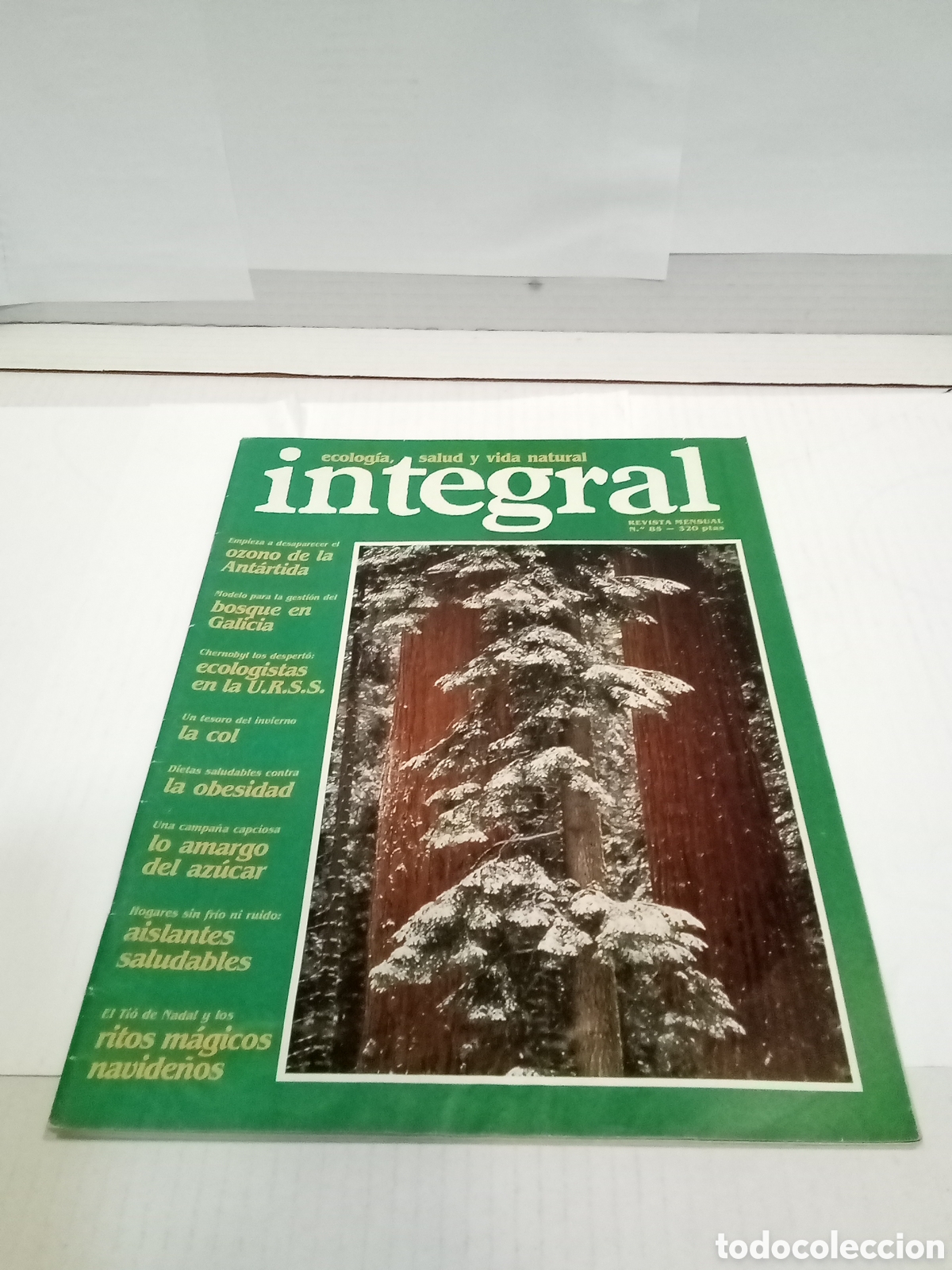 Coleccionismo de Revistas y Peri&oacute;dicos: Integral. Ecologia, salud y vida natural. Revista Mensual N&ordm;85