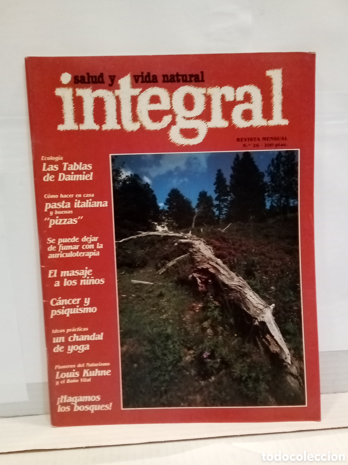 Coleccionismo de Revistas y Peri&oacute;dicos: Integral. Salud y vida natural. Revista Mensual N&ordm;26