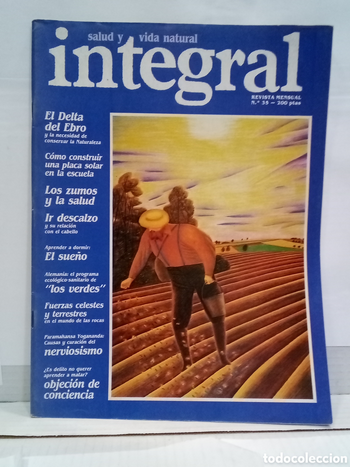 Collezionismo di Riviste e Giornali: Integral. Salud y vida natural. Revista Mensual N&ordm;35