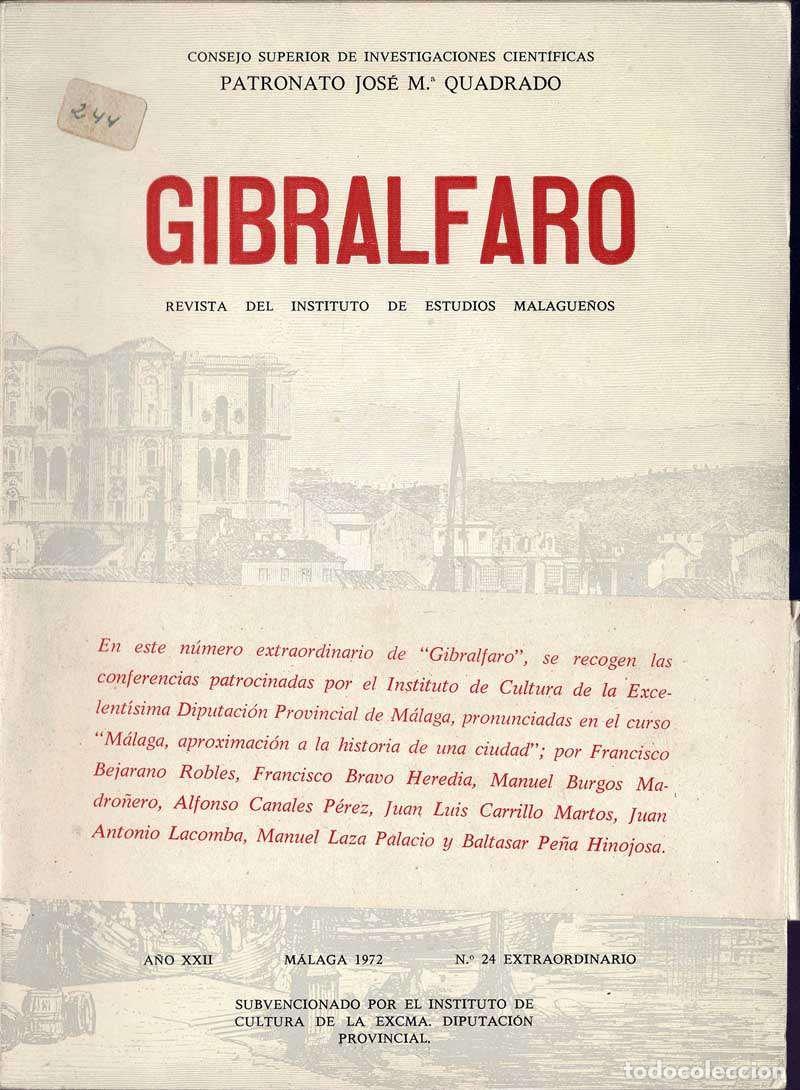 Coleccionismo de Revistas y Peri&oacute;dicos: Gibralfaro N&ordm; 24 extraordinario, 1972