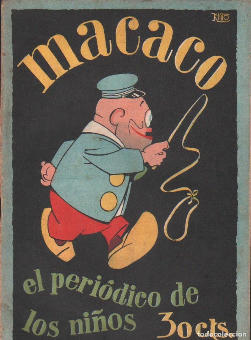 Coleccionismo de Revistas y Peri&oacute;dicos: MACACO, EL PERIODICO DE LOS NI&Ntilde;OS N&ordm;. 1. A-COMIC-9298