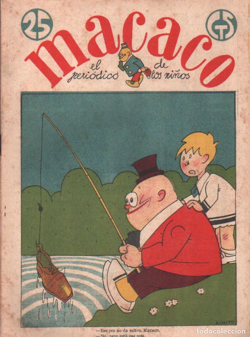 Colecionismo de Revistas e Jornais: MACACO, EL PERIODICO DE LOS NI&Ntilde;OS A&Ntilde;O I, N&ordm;. 39. A-COMIC-9299