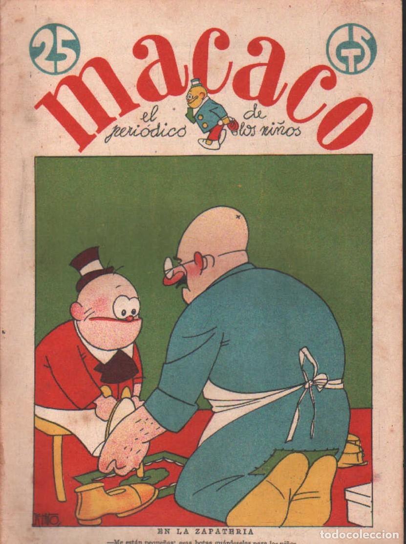 Sammeln von Zeitschriften und Zeitungen: MACACO, EL PERIODICO DE LOS NI&Ntilde;OS A&Ntilde;O I, N&ordm;. 41. A-COMIC-9300