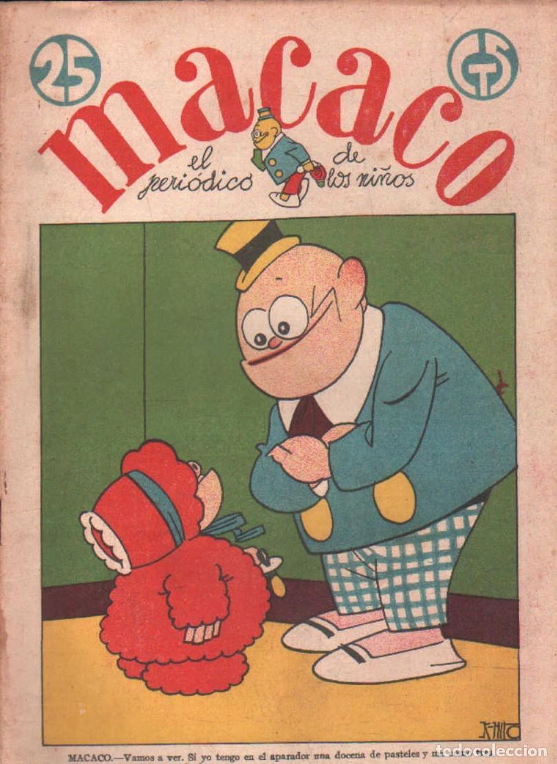 Sammeln von Zeitschriften und Zeitungen: MACACO, EL PERIODICO DE LOS NI&Ntilde;OS A&Ntilde;O I, N&ordm;. 43. A-COMIC-9301