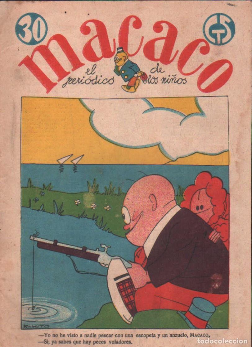 Coleccionismo de Revistas y Peri&oacute;dicos: MACACO, EL PERIODICO DE LOS NI&Ntilde;OS A&Ntilde;O II, N&ordm;. 83. A-COMIC-9306