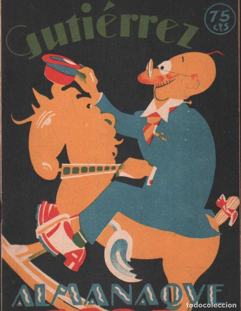 Coleccionismo de Revistas y Peri&oacute;dicos: GUTI&Eacute;RREZ, SEMANARIO ESPA&Ntilde;OL DE HUMORISMO. ALMANAQUE. A-COMIC-9310