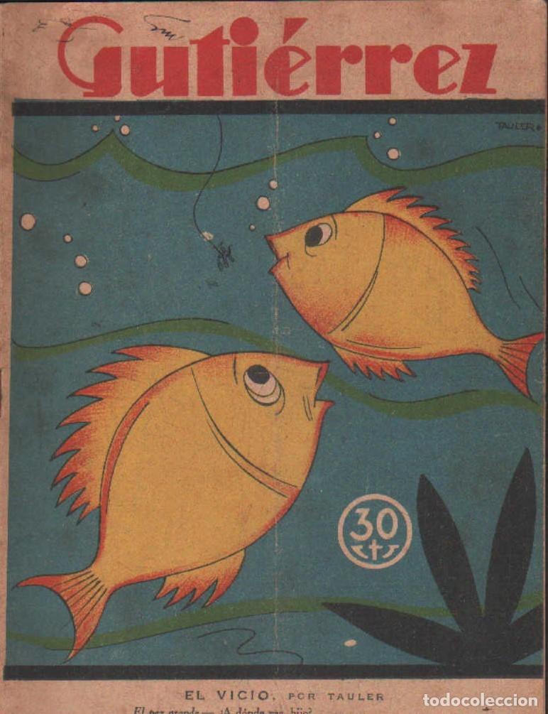 Coleccionismo de Revistas y Peri&oacute;dicos: GUTI&Eacute;RREZ, SEMANARIO ESPA&Ntilde;OL DE HUMORISMO. A&Ntilde;O III, NUM. 123. A-COMIC-9318