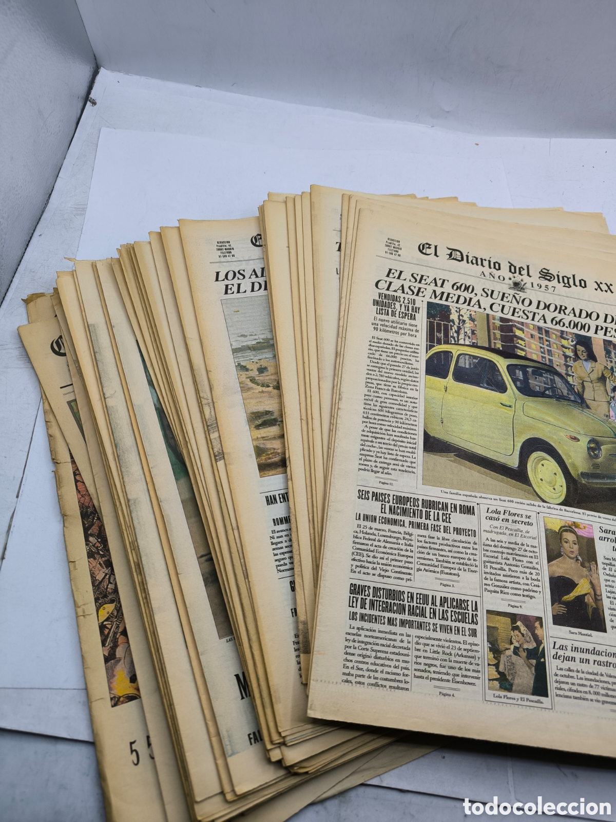 Collectionnisme de Revues et Journaux: 43 N&uacute;meros Diario del siglo XX. 1900, 1911,1913, 1914,1916-1953,1955-1957, 1965,1967.