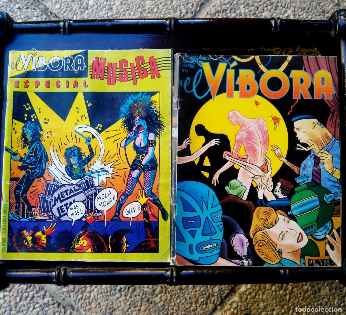 Coleccionismo de Revistas y Peri&oacute;dicos: El V&iacute;bora revistas de c&oacute;mic a&ntilde;os 80