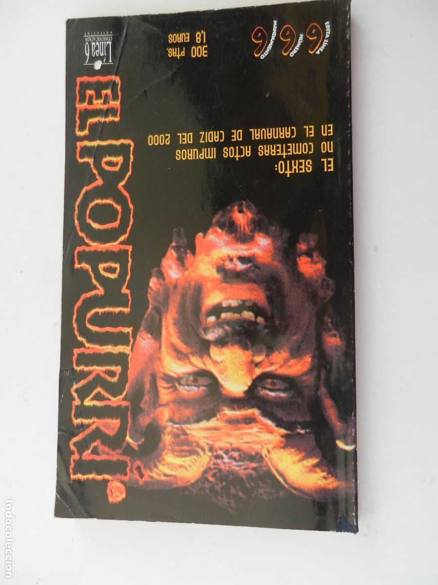Coleccionismo de Revistas y Peri&oacute;dicos: EL POPURR&Iacute; - N&ordm; 6 GUIA DEL CARNAVAL DE CADIZ A&Ntilde;O 2000