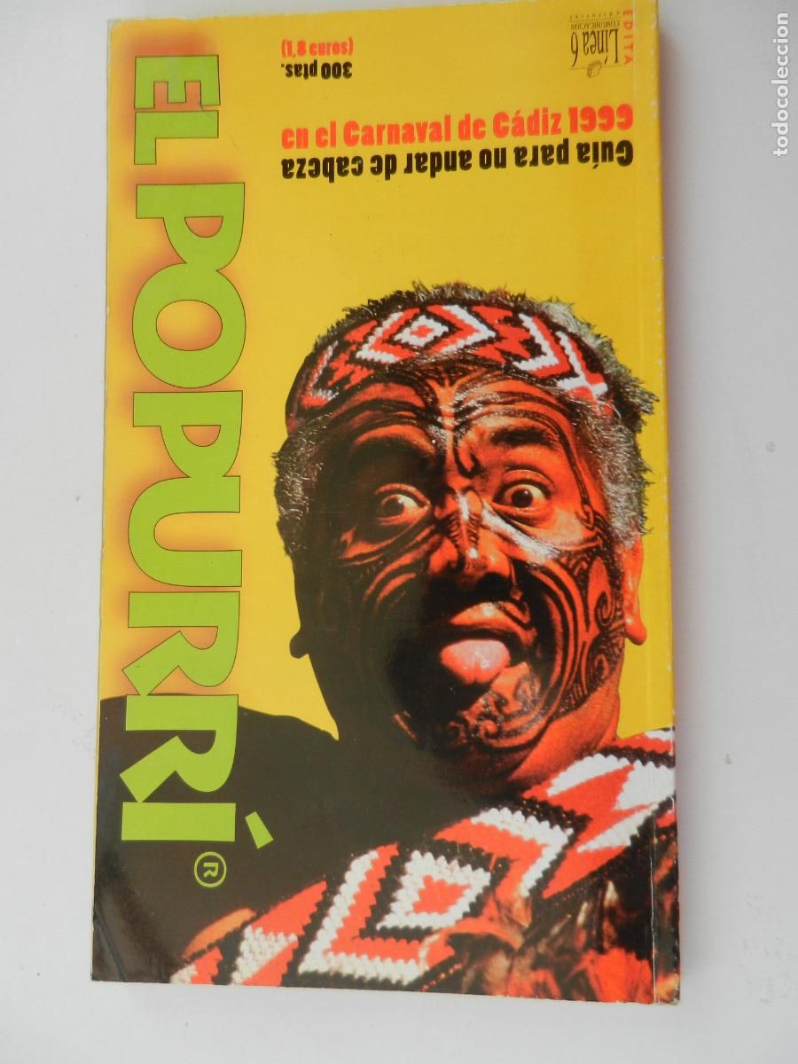 Coleccionismo de Revistas y Peri&oacute;dicos: EL POPURR&Iacute; - N&ordm; 5 GUIA DEL CARNAVAL DE CADIZ A&Ntilde;O 1999
