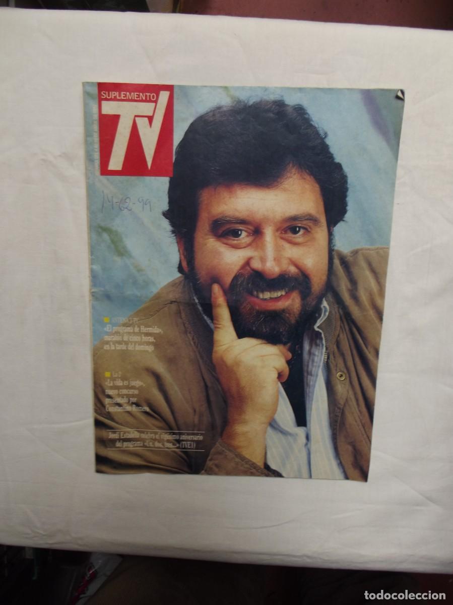 Coleccionismo de Revistas y Peri&oacute;dicos: REVISTA SUPLEMENTO TV JORDI ESTADELLA