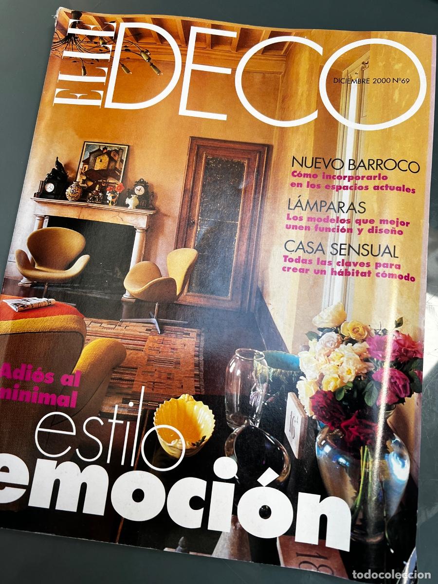 Coleccionismo de Revistas y Peri&oacute;dicos: ELL DECO Diciembre 2000 N&ordm; 69 BARROCO MINIMAL PETER MOLINA V&Iacute;CTOR CARRO JES&Uacute;S CANO LETONA