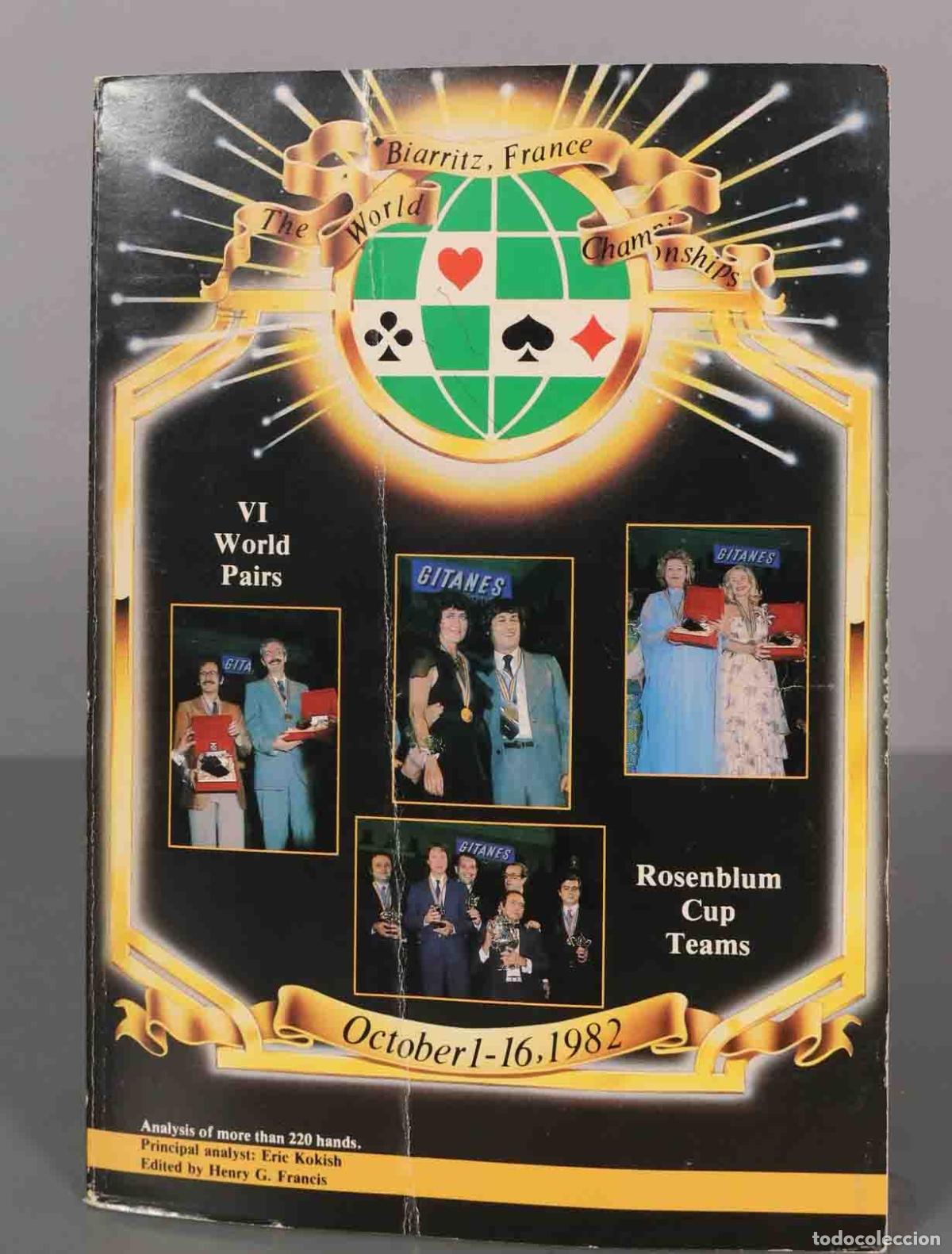 Coleccionismo de Revistas y Peri&oacute;dicos: The World Biarritz, France Championships. October1-16,1982.