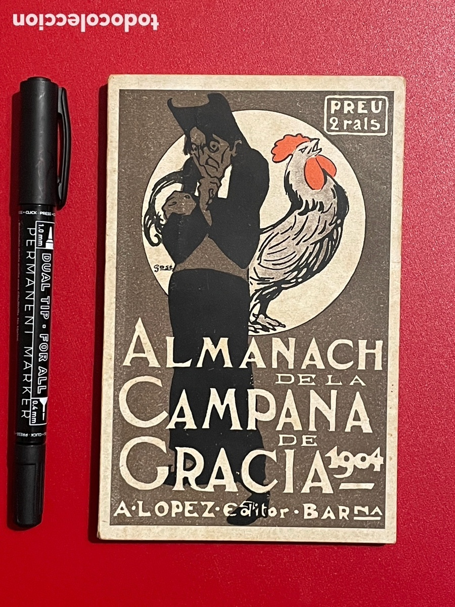 Collezionismo di Riviste e Giornali: Almanaque. Almanach de la Campana de Gracia. 1904.