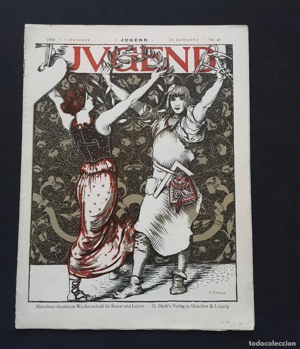 Collectionnisme de Revues et Journaux: REVISTA JUGEND # 1896/1940 # ART NOUVEAU/ MODERNISMO # MUNICH ( ALEMANIA ) # GEORG HIRTH