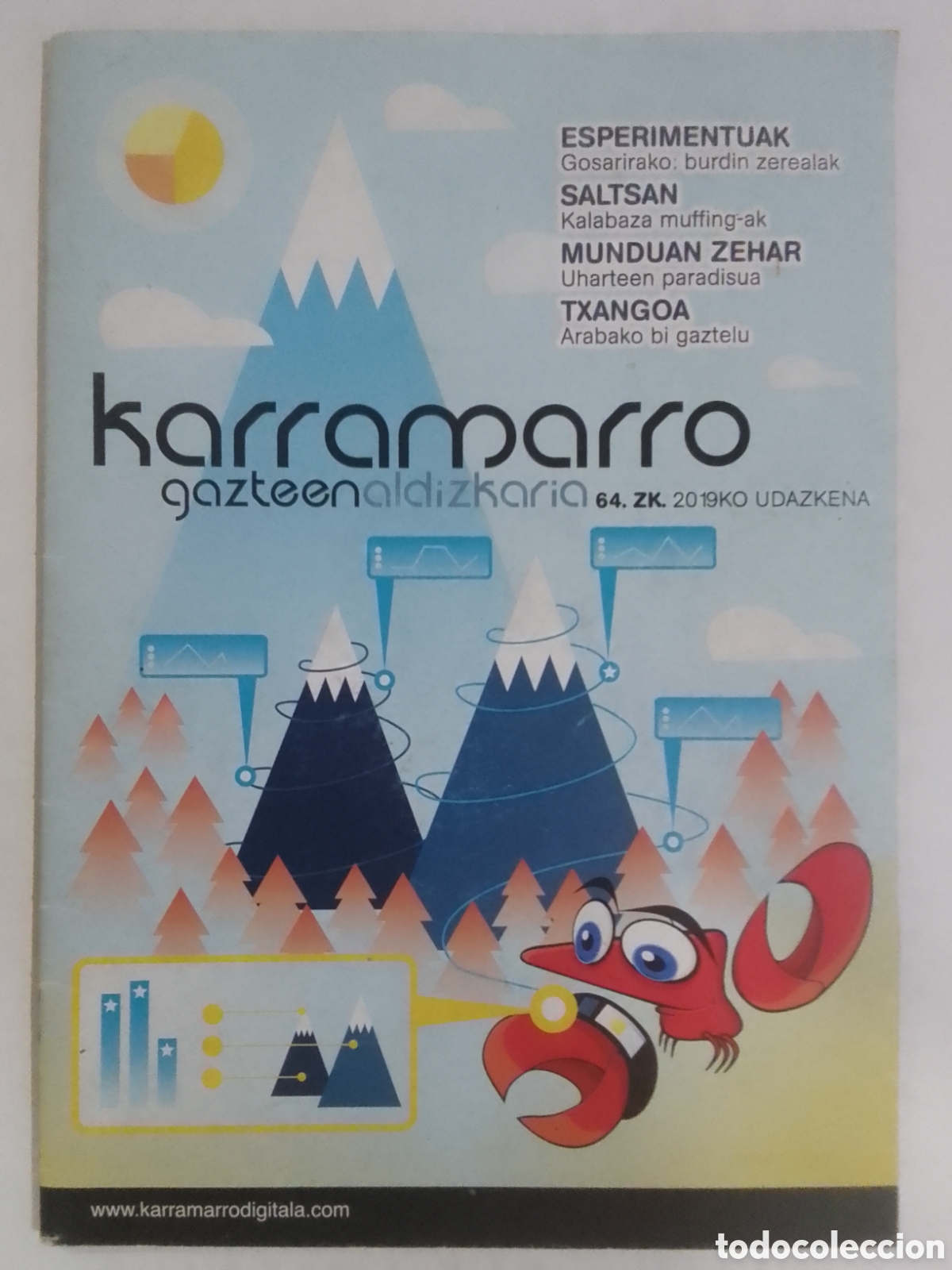 Coleccionismo de Revistas y Peri&oacute;dicos: Revista karramarro n&deg; 64.