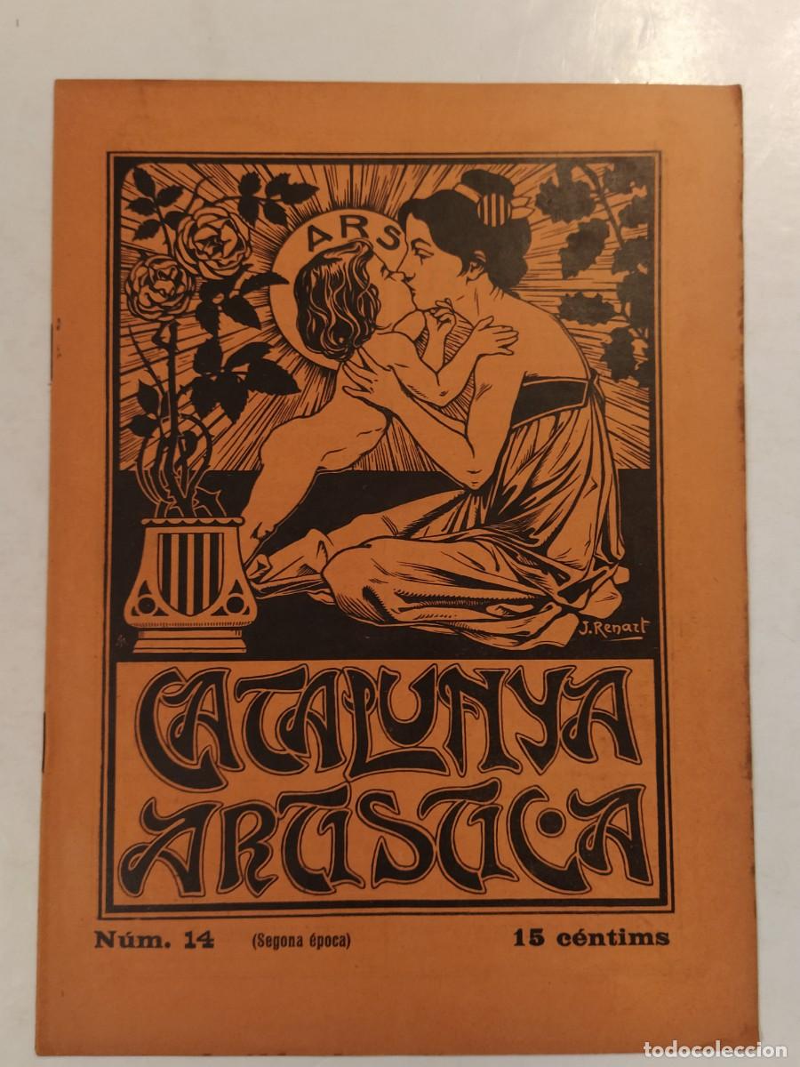 Coleccionismo de Revistas y Peri&oacute;dicos: CATALUNYA ARTISTICA -ANY 1904-RENART-UNIO CATALANISTA-LAVANDERAS-JOAN MANEN ETC-REVISTA ANTIGA