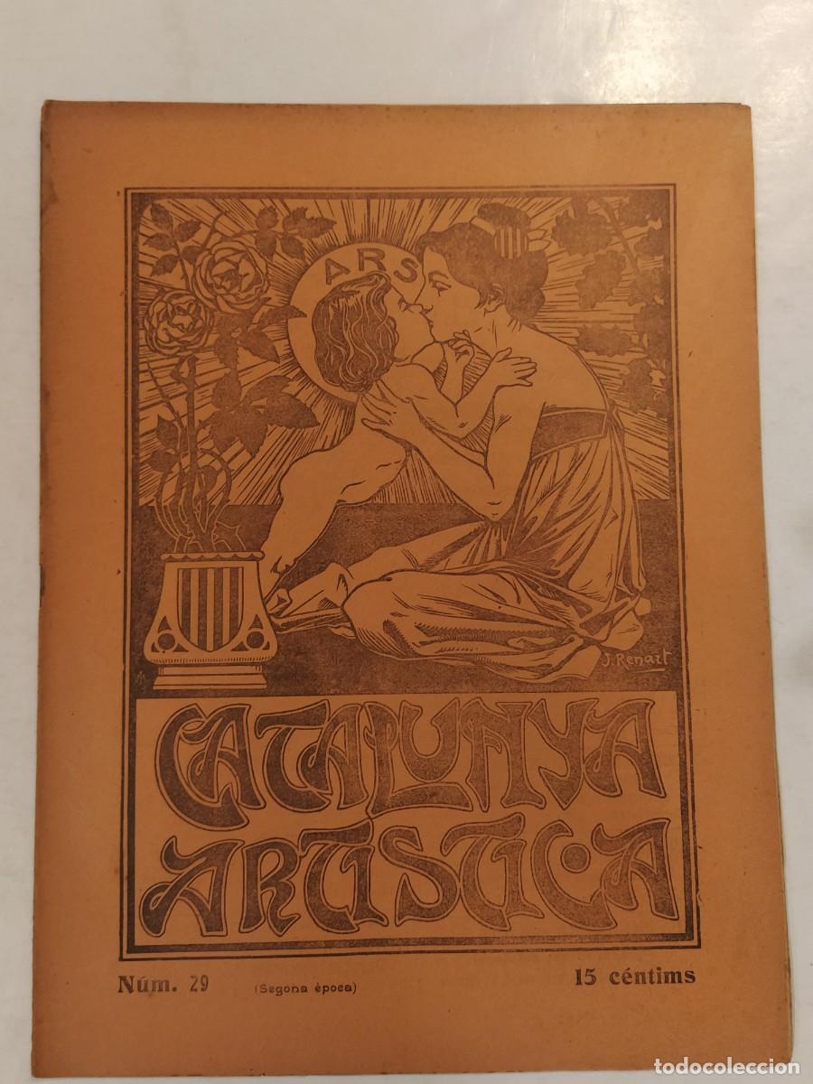 Coleccionismo de Revistas y Peri&oacute;dicos: CATALUNYA ARTISTICA -ANY 1905-RENART-GUILLERIAS-SANTA MARIA DE LLADO-EDUARD ORIEG ETC-REVISTA ANTIGA