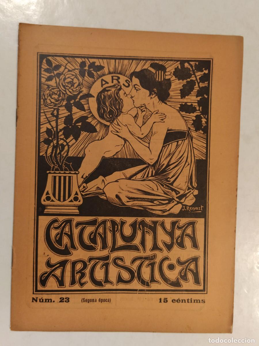Coleccionismo de Revistas y Peri&oacute;dicos: CATALUNYA ARTISTICA -ANY 1904-RENART-VALLFOGONA DE RIUCORP-CERDANYOLA-ERAMPRUNYA ETC-REVISTA ANTIGA