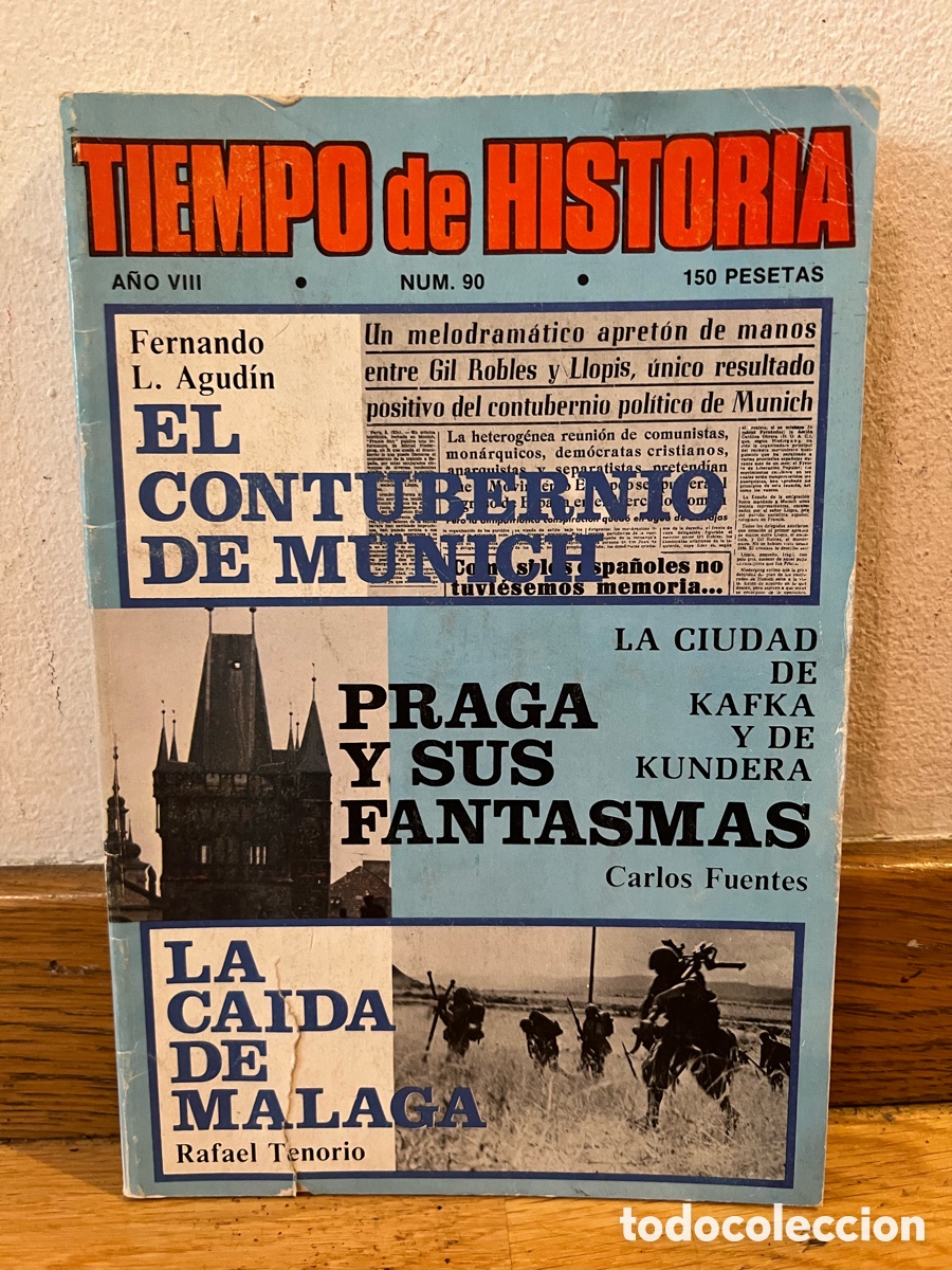 Coleccionismo de Revistas y Peri&oacute;dicos: Tiempo de historia Praga y sus fantasmas n&uacute;mero 90