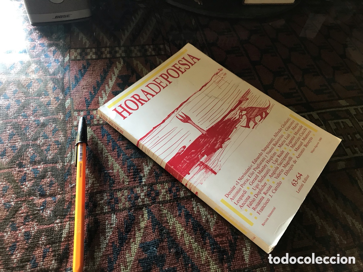 Coleccionismo de Revistas y Peri&oacute;dicos: Hora de poes&iacute;a n&ordm; 63-64. Lentini editor. Dossier: I Novissimi.