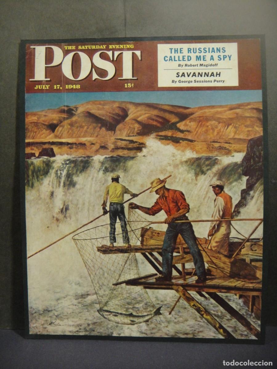 Coleccionismo de Revistas y Peri&oacute;dicos: portada del saturday evening post, julio de 1948