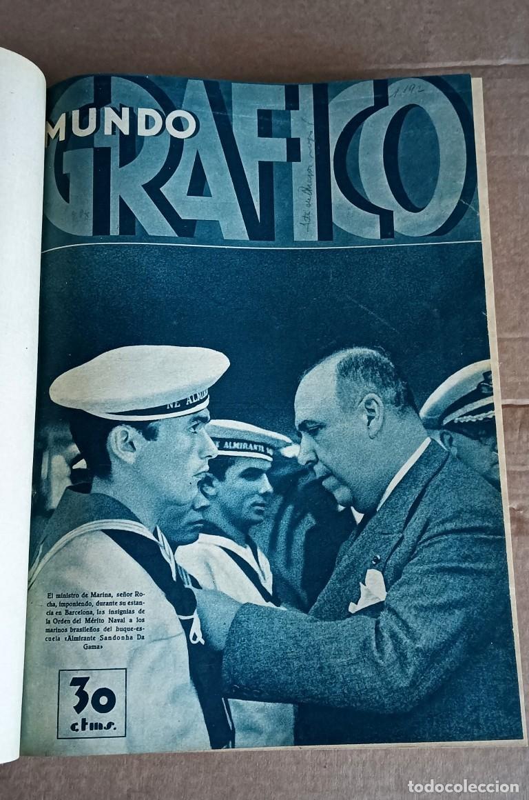 Coleccionismo de Revistas y Peri&oacute;dicos: MUNDO GRAFICO 1934 &ndash; 3 / Mi&eacute;rcoles 5 de septiembre de 1934 num 1192 a&ntilde;o XXIV Hasta mi&eacute;rcoles 26 de