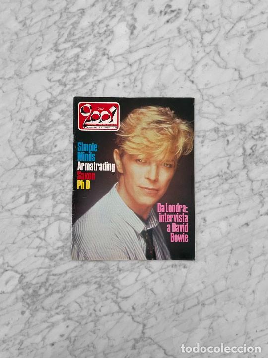 Sammeln von Zeitschriften und Zeitungen: CIAO 2001 - 1983 - SIMPLE MINDS, JOAN ARMATRADING, PINK FLOYD, DAVID BOWIE, STRANGLERS, Ph.D., SAXON