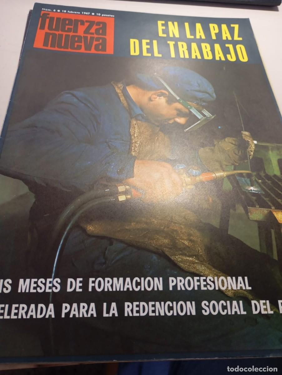 Coleccionismo de Revistas y Peri&oacute;dicos: REVISTA FUERZA NUEVA N&ordm; 6 FEBRERO 1967 REF. UR
