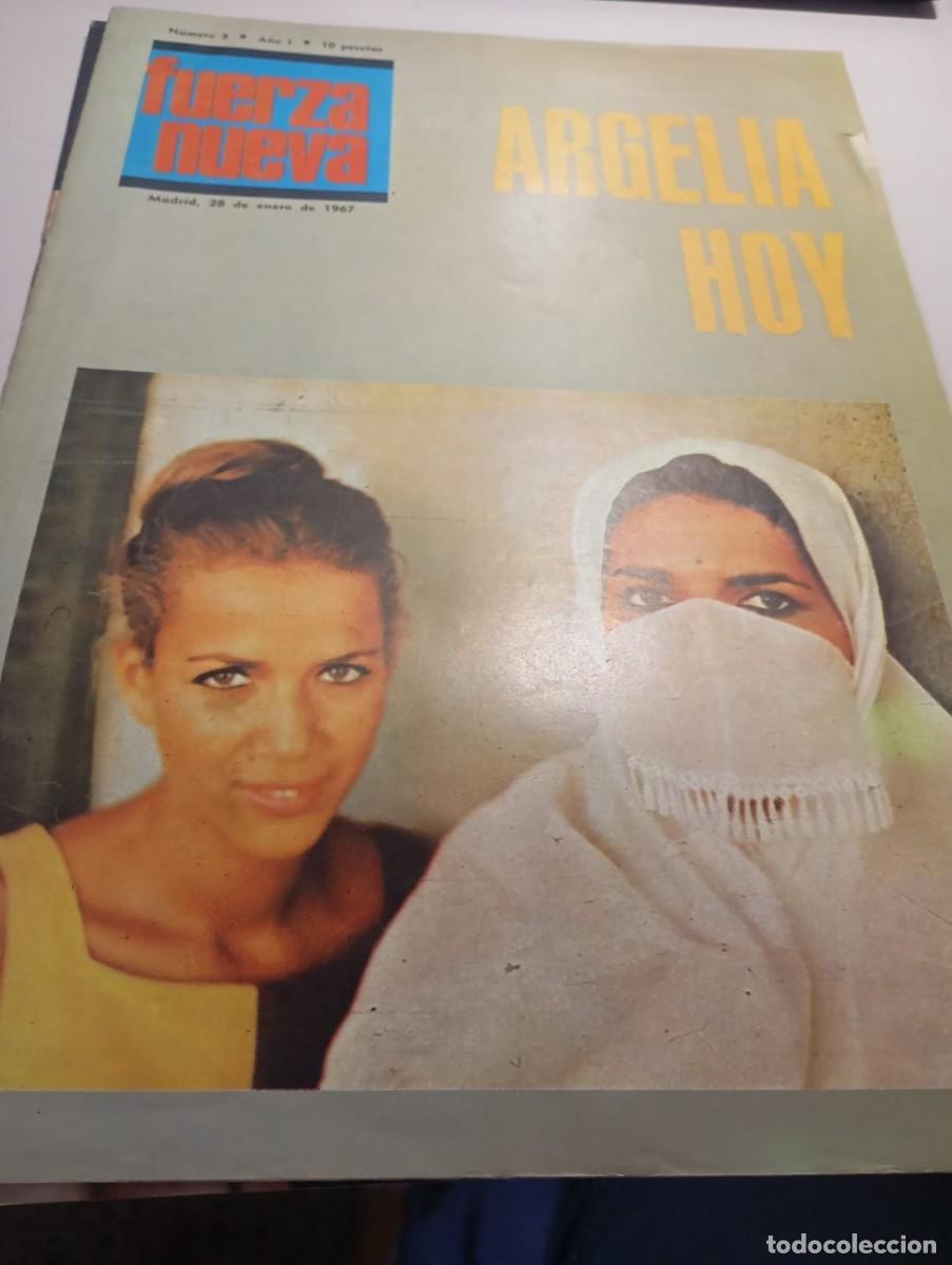 Coleccionismo de Revistas y Peri&oacute;dicos: REVISTA FUERZA NUEVA N&ordm; 3 ENERO 1967 REF. UR