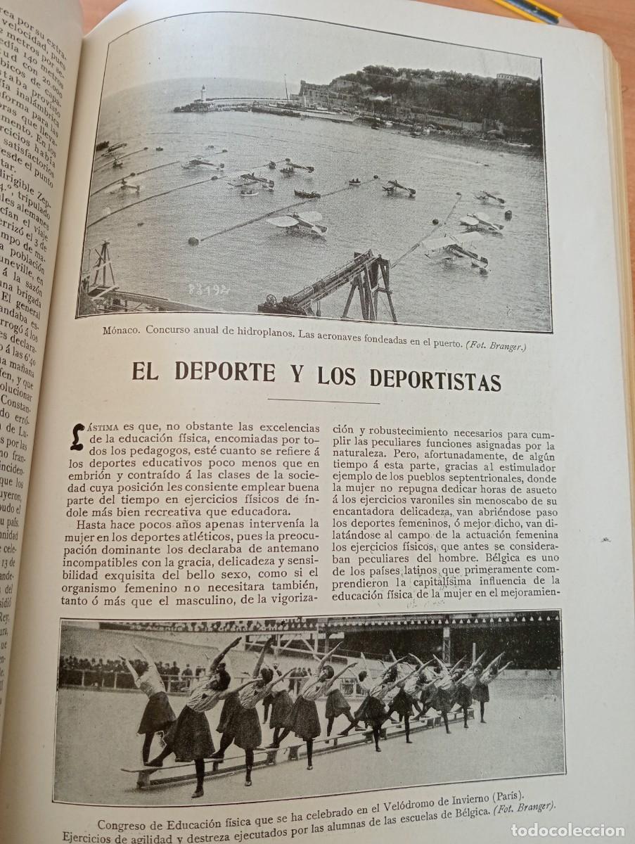 Coleccionismo de Revistas y Peri&oacute;dicos: REVISTA A&Ntilde;O 1913 CONCURSO DE HIDROAVIONES HIDROPLANOS AVIONES EN MONACO RIERA ROSICH