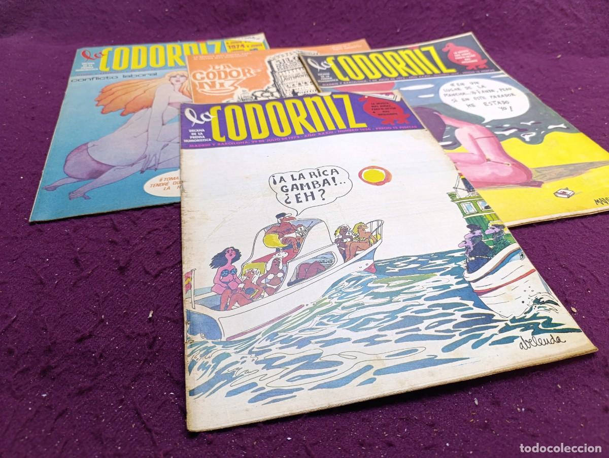 Collectionnisme de Revues et Journaux: LC5, Lote de Revistas La Codorniz, 1970&acute;s