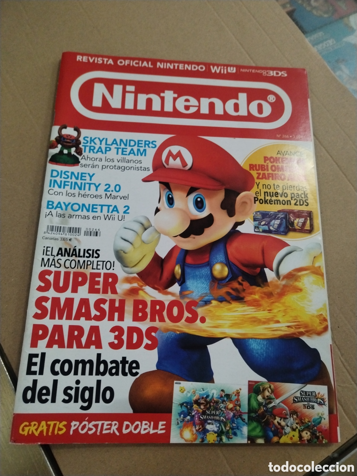 Sammeln von Zeitschriften und Zeitungen: REVISTA NINTENDO -N&ordm; 266- LA LEYENDA CONTINUA. Contiene P&oacute;ster