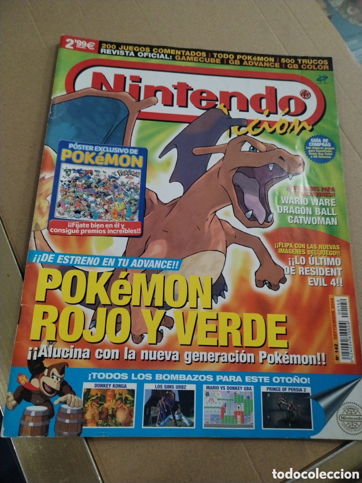 Sammeln von Zeitschriften und Zeitungen: REVISTA NINTENDO -N&ordm; 142- LA LEYENDA CONTINUA. No contiene P&oacute;ster.