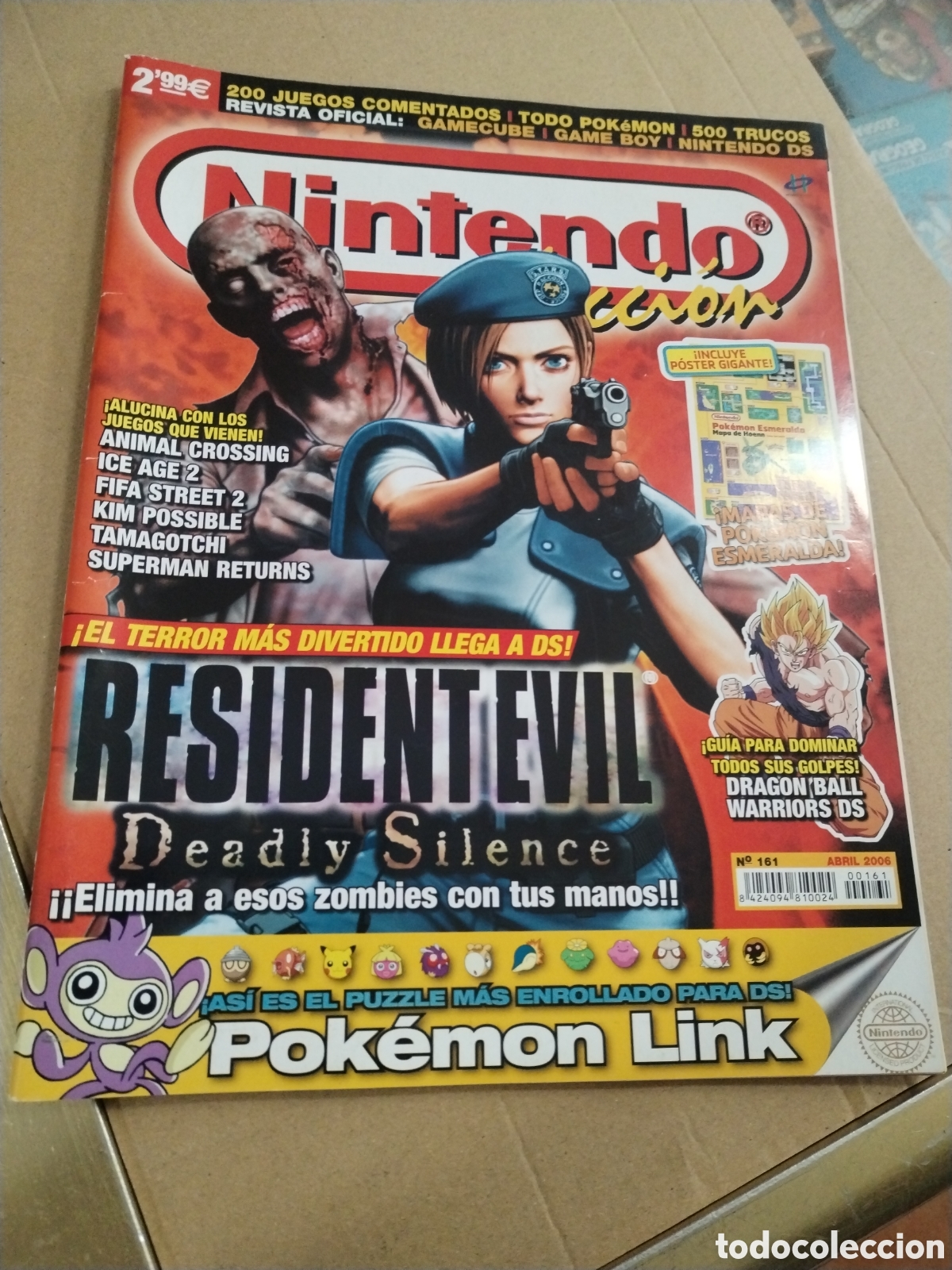 Sammeln von Zeitschriften und Zeitungen: REVISTA NINTENDO -N&ordm; 161- LA LEYENDA CONTINUA. Contiene P&oacute;ster.
