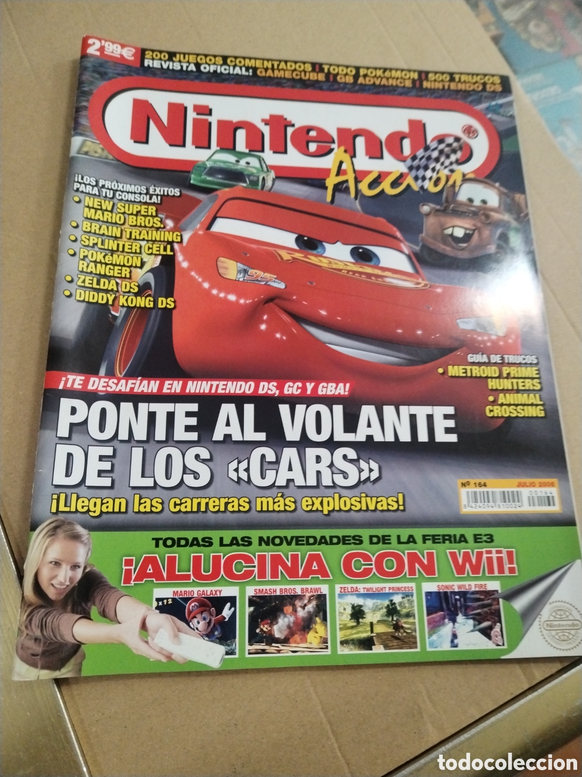 Sammeln von Zeitschriften und Zeitungen: REVISTA NINTENDO -N&ordm; 164- LA LEYENDA CONTINUA. Contiene P&oacute;ster.