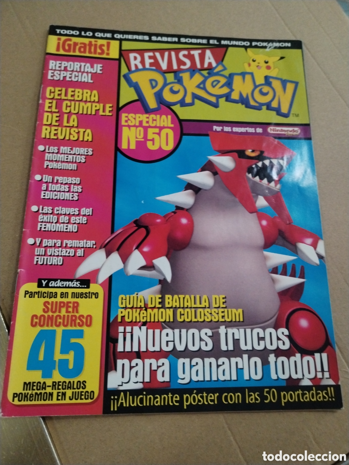 Sammeln von Zeitschriften und Zeitungen: REVISTA POKEMON NINTENDO ACCION - N&ordm; 50.
