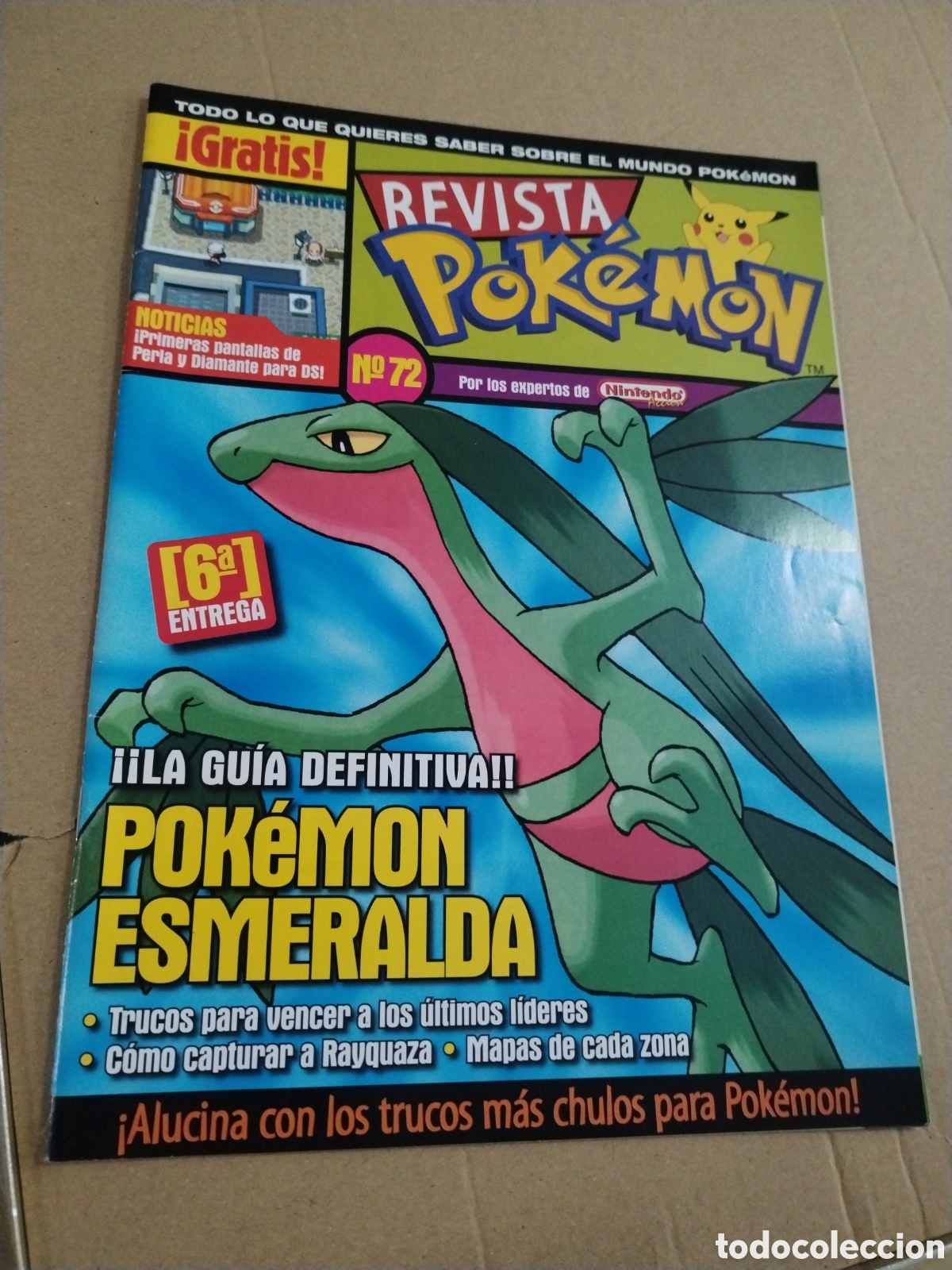 Collectionnisme de Revues et Journaux: REVISTA POKEMON NINTENDO ACCION - N&ordm; 72. Contiene p&oacute;ster.