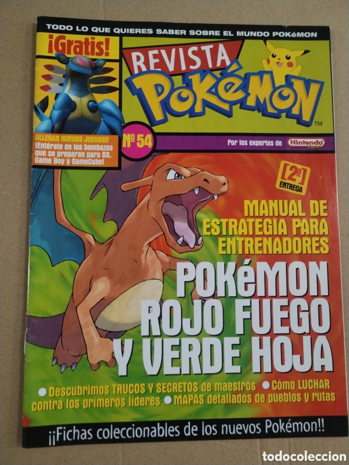 Collection Magazines and Newspapers: REVISTA POKEMON NINTENDO ACCION - N&ordm; 54.