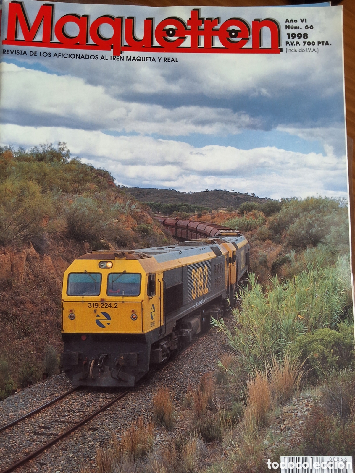 Coleccionismo de Revistas y Peri&oacute;dicos: Maquetren revista trenes n&uacute;mero 66 a&ntilde;o 1998