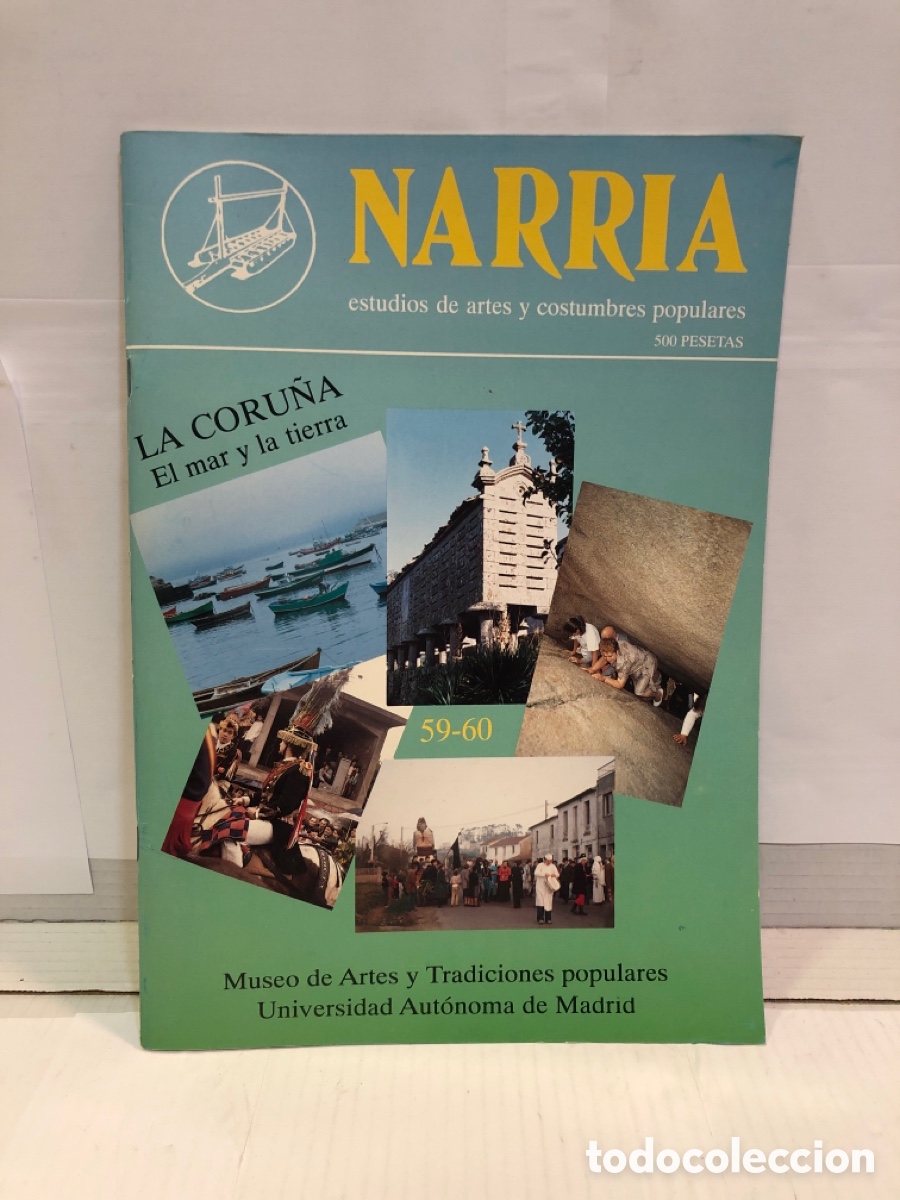 Coleccionismo de Revistas y Peri&oacute;dicos: Narria. Estudios de artes y costumbres populares. Numero 59-60