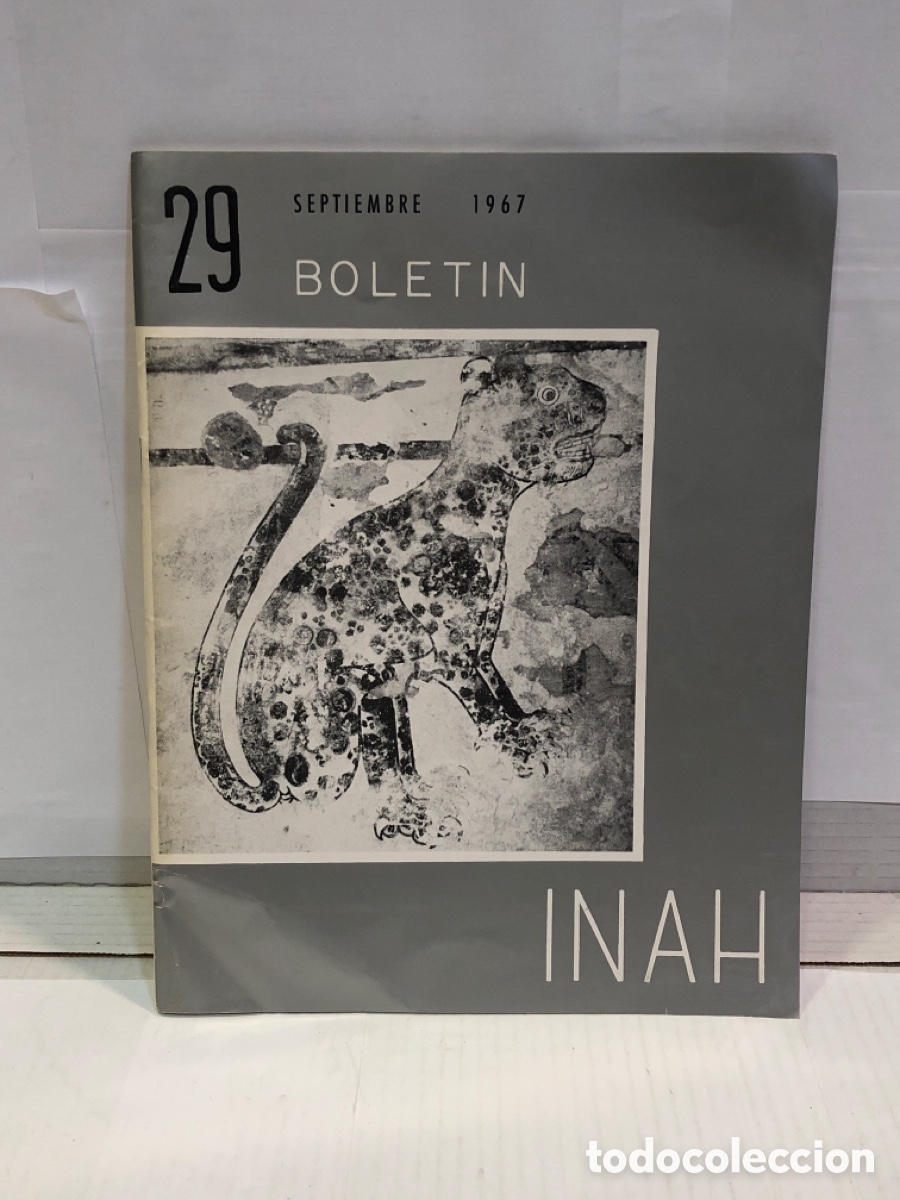 Collectionnisme de Revues et Journaux: Boletin INAH 29. Septiembre 1967